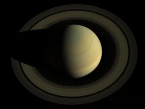 Saturn mit seinem weit ausgedehnten Ringsystem